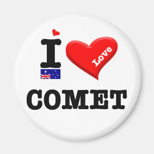 COMET - I Love Magnet