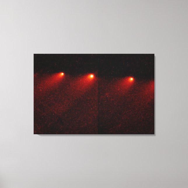 Comet P:Shoemaker-Levy 9 Canvas Print (Front)