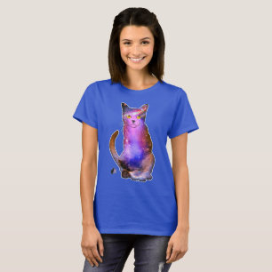 Comet Space In Cat T-shirt