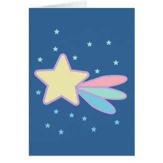 Comète étoile filante mignonne