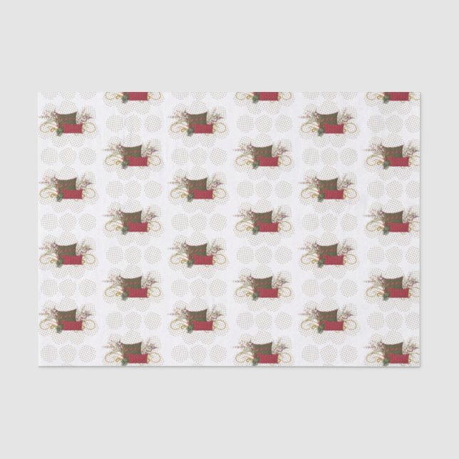 Comfort and Joy Armchair Tissue Paper (Front)