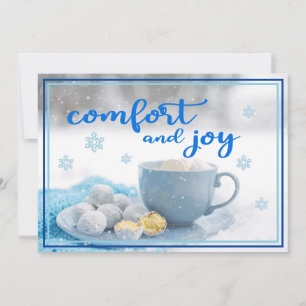Comfort And Joy Flat Card