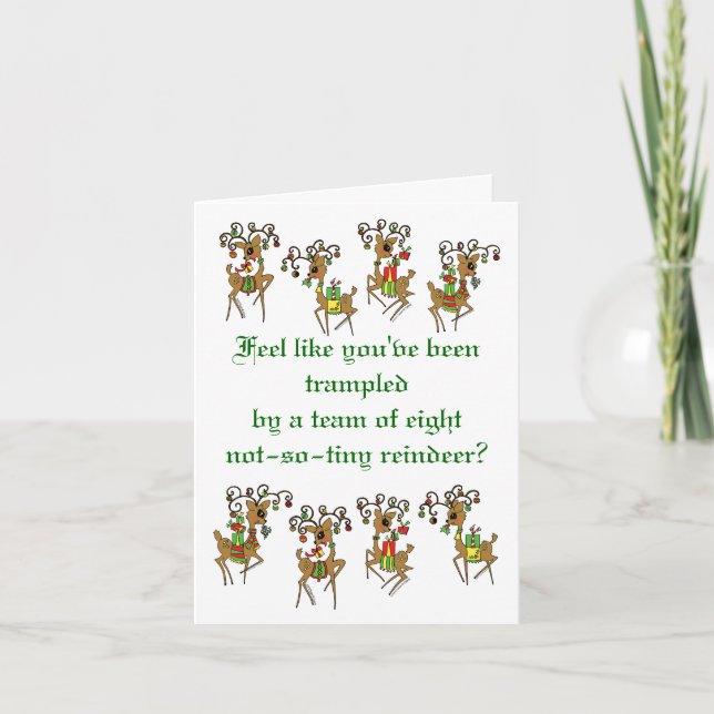 Comfort and Joy Holiday Card (Front)