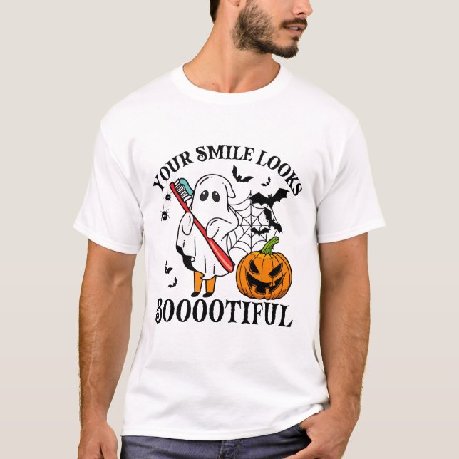 Comfort Colours Dentist Halloween Shirt, Pediatric T-Shirt (Front)