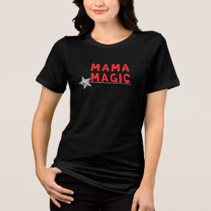 Comfort Colours®Mama Magic Cute Mom T-Shirt Tri-Blend Shirt