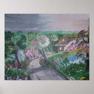 Comfort Cottage Poster