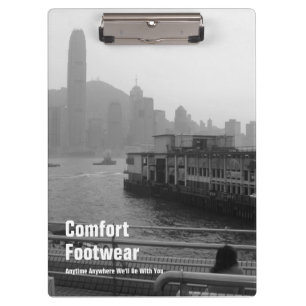 Comfort Footwear in Hong Kong with your name Clipboard