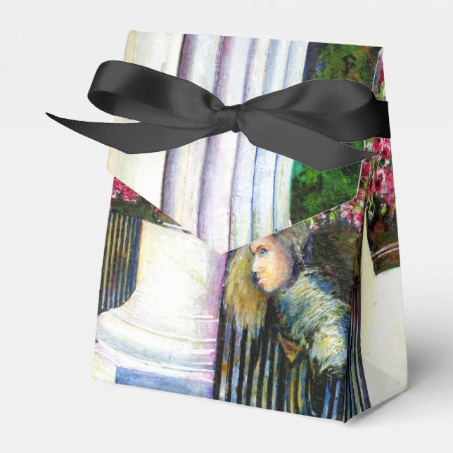 Comfort is the Enemy of Progress Favor Box (Front Side)