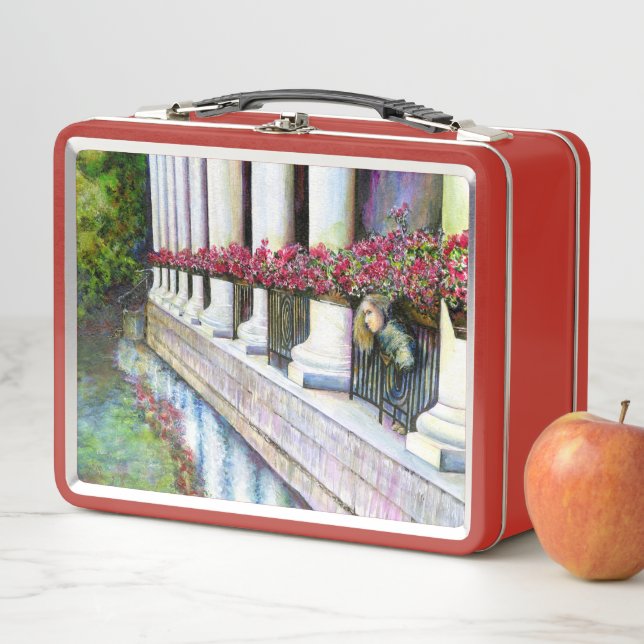 Comfort is the Enemy of Progress Metal Lunch Box (In Situ)