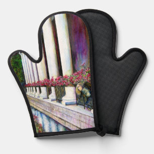 Comfort is the Enemy of Progress Oven Mitt