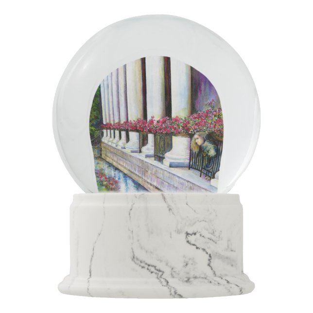 Comfort is the Enemy of Progress Snow Globe (Front)