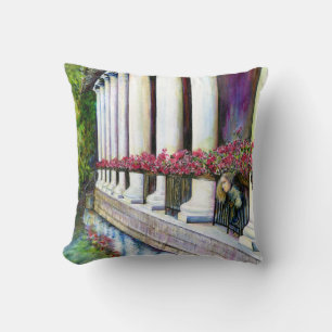 Comfort is the Enemy of Progress Throw Pillow