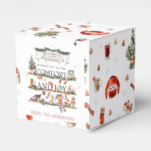 Comfort & Joy Merry Little Christmas Favor Box