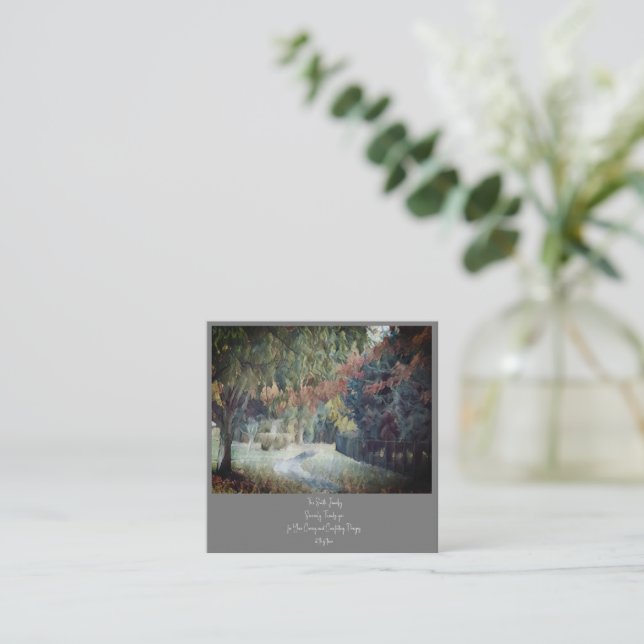 Comfort poem for loss of daughter, sister, friend enclosure card (Standing Front)