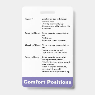 Comfort Positioning Badge