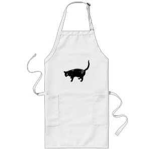 Comfort Prowls Through The Kitchen Long Apron