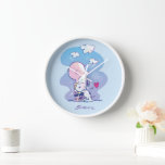 Comfort & Security | Charlie & Snoopy Hug Clock<br><div class="desc">Check out this super cute Peanuts design featuring Charlie Brown and Snoopy.</div>