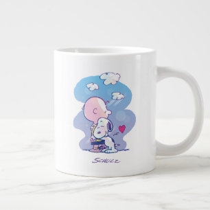 Comfort & Security   Charlie & Snoopy Hug Large Coffee Mug