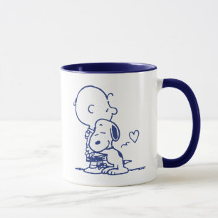 Comfort & Security   Charlie & Snoopy Hug Mug