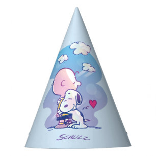 Comfort & Security   Charlie & Snoopy Hug Party Hat