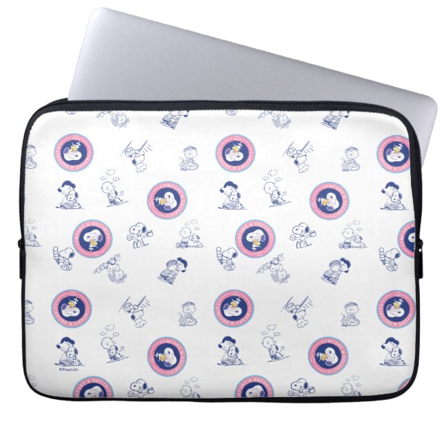 Comfort & Security | Comfort & Security Pattern Laptop Sleeve (Front)