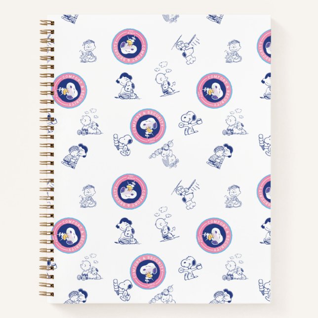 Comfort & Security | Comfort & Security Pattern Notebook (Front)