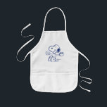 Comfort & Security | Happiness is Morning Rituals Kids Apron<br><div class="desc">Check out this super cute Peanuts design featuring Snoopy.</div>