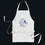 Comfort & Security | Happiness is Morning Rituals Standard Apron<br><div class="desc">Check out this super cute Peanuts design featuring Snoopy.</div>