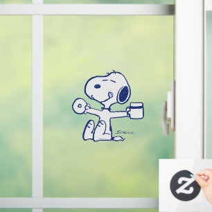 Comfort & Security Happiness is Morning Rituals Window Cling
