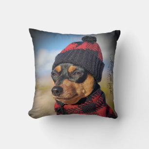 Comfort with Myles Throw Pillow