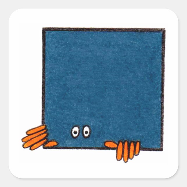 COMFORT ZONE decorate (20 count) Square Sticker (Front)