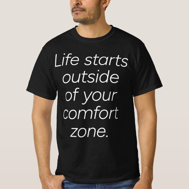 Comfort Zone Men's Value T-Shirt (Front)