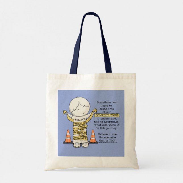 Comfort Zone Tote Bag (Back)