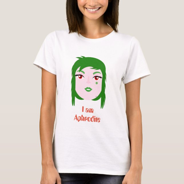 Comfortable t-shirt "I am Aphrodite" (Devant)