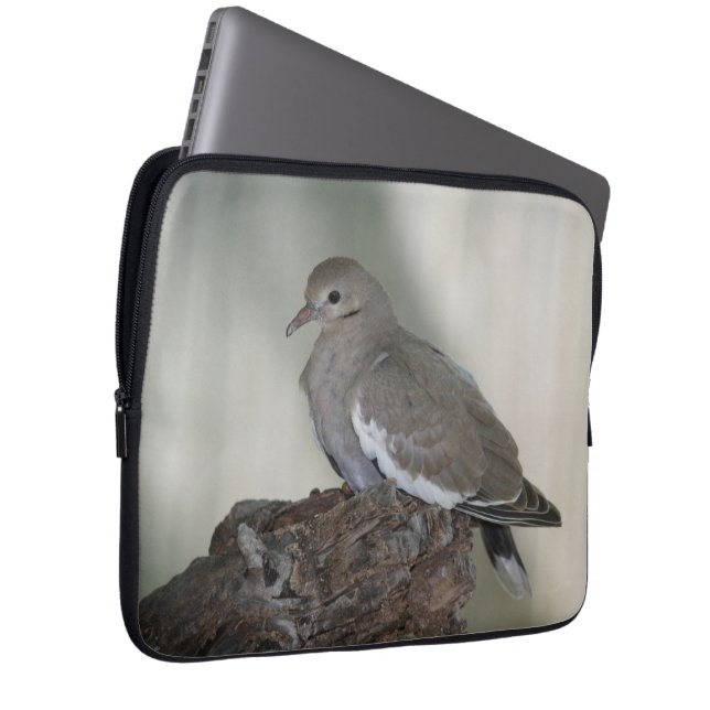Comfy Dove Laptop Sleeve (Front Right)