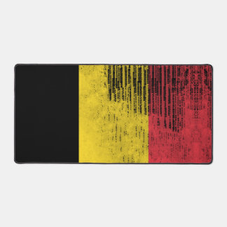 Comfy Gaming Desk mat - Belgique Drapeau