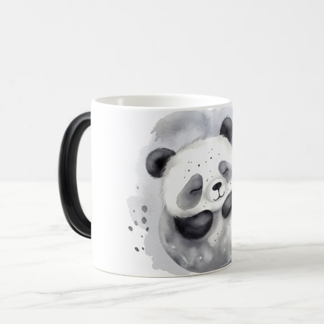 Comfy Panda Magic Mug (Front Left)