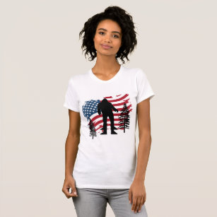 Comfy Quality T-Shirt - Bigfoot USA America