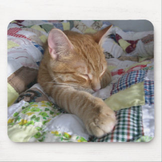 Comfy Quilt Catnap Mousepad