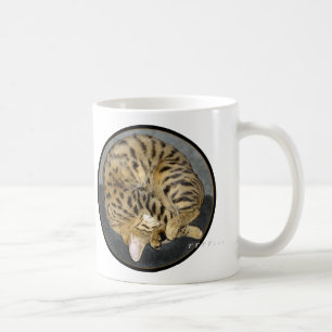 Comfy Savannah Cat Mug