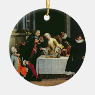 Comic Actors Ceramic Ornament