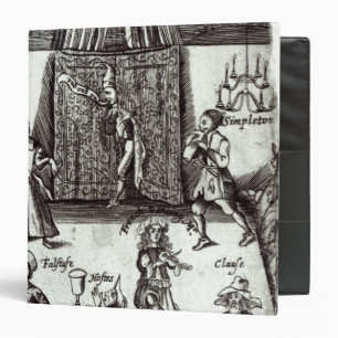 Comic Actors in Performance, 1662 Binder
