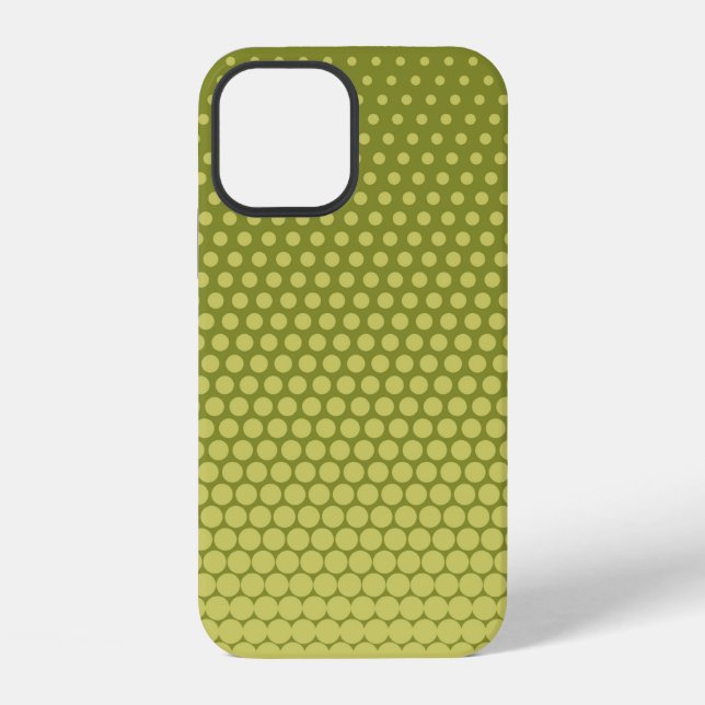 Comic background. Halftone dotted retro pattern wi iPhone Case (Back)