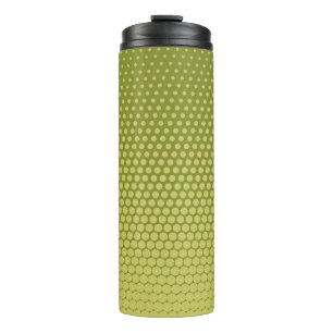 Comic background. Halftone dotted retro pattern wi Thermal Tumbler