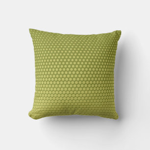 Comic background. Halftone dotted retro pattern wi Throw Pillow
