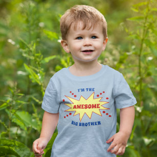 Comic Blast Awesome Sibling Toddler T-shirt
