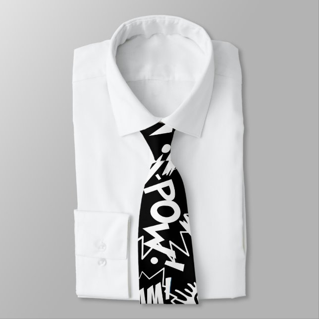 Comic book actions tie (Tied)
