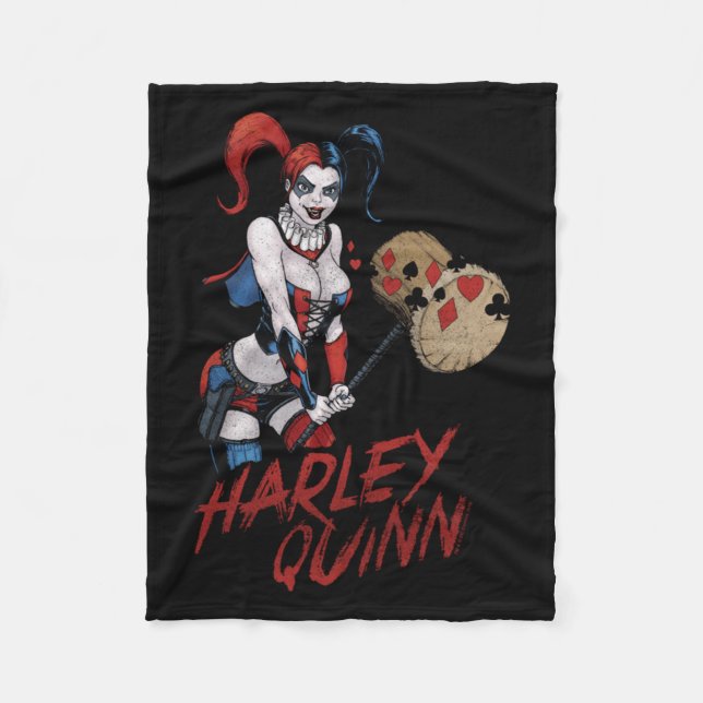 Comic Book Antihero Big Hammer Fleece Blanket (Front)