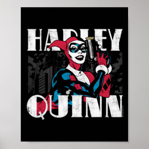 Comic Book Antihero Bold Performance Poster
