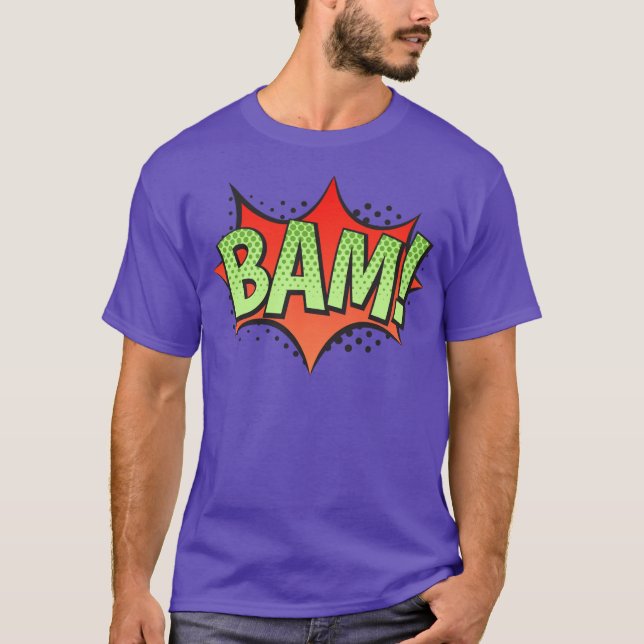 Comic Book Bam! Burst T-Shirt (Front)